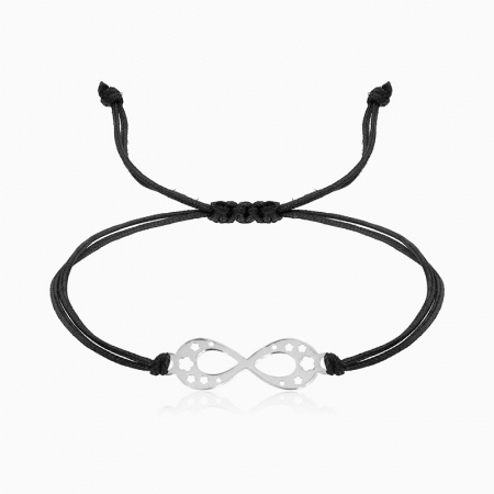 AURORA,  bratara AUR 14k, snur si decupaj [3]