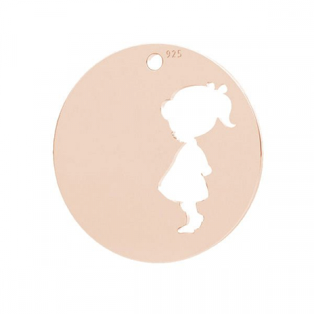 PANDANTIVE - BANUT, FETITA , Pandantiv Argint 925