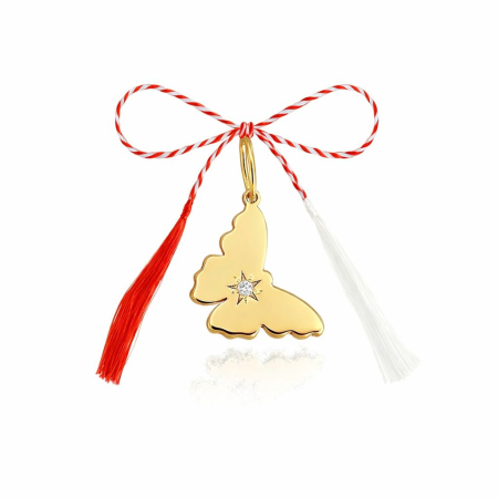 MARTISOARE - Zbor de Lumină – Mărțișor din Argint