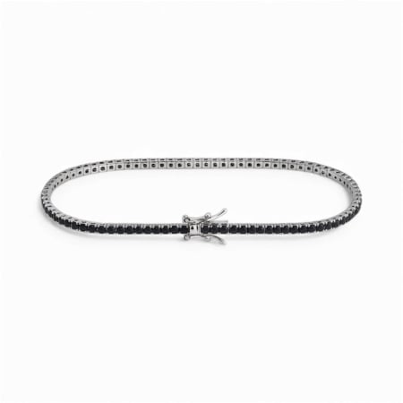 BRATARI ARGINT - BLACK ICE TENNIS, bratara Argint 925