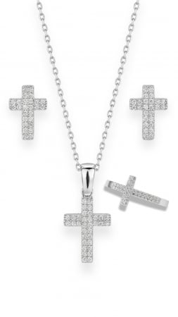 SETURI - CROSSED GRACE, set Argint 925