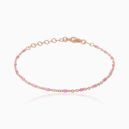 BRATARI ARGINT - Bratara argint, pietre semipretioase PINK