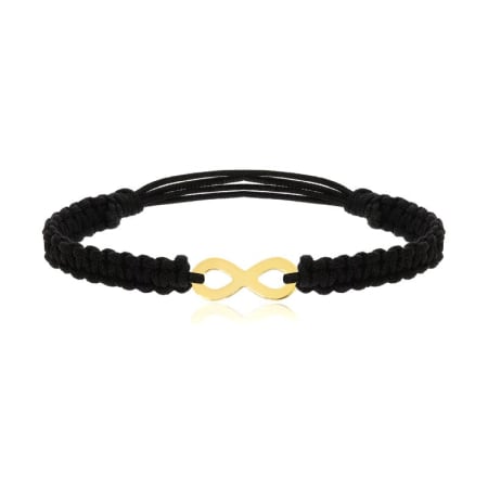 BRATARI ARGINT - Brățară din argint 925 placată cu aur 24K – Simbol Infinit