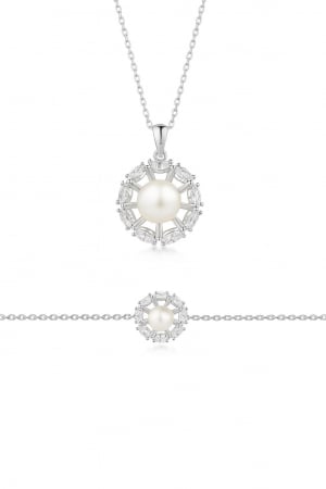 SETURI - PEARL GLOW , set Argint 925