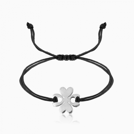 CLOVER, bratara AUR 14k, snur si decupaj [2]