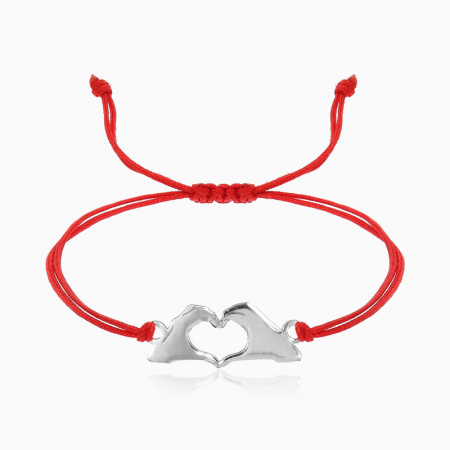 Bijuterii AUR pentru Copii - CONNECTION, bratara AUR14k, snur si decupaj