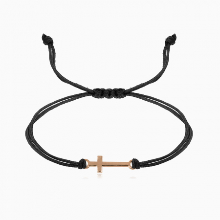 CROSS, bratara AUR  14k, snur si decupaj [3]