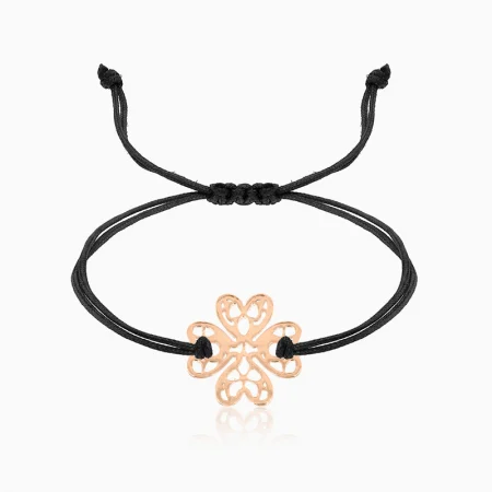 DETELIA, bratara AUR 14k, snur si decupaj [2]