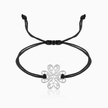 DETELIA, bratara AUR 14k, snur si decupaj [5]