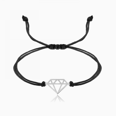 Bratari din AUR cu  Snur - DIAMONAD,  bratara AUR  14k, snur si decupaj