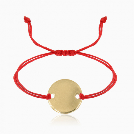 DISC,bratara AUR  14k, snur si banut [4]