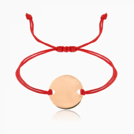DISCO, bratara AUR 14k, snur si banut [2]