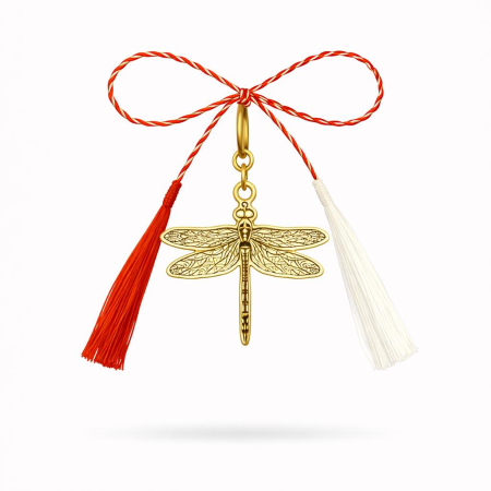 MARTISOARE - Zbor de Primăvară – Mărțișor din Argint