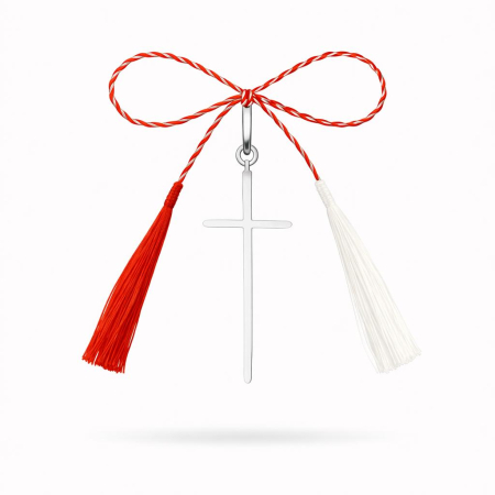 MARTISOARE - Protecție Divină – Mărțișor din Argint