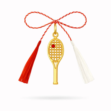 MARTISOARE - Tenis cu Noroc – Mărțișor din Argint