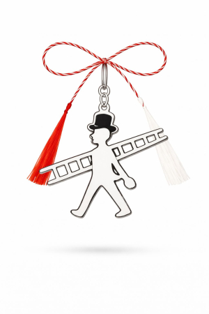 MARTISOARE - Norocul Casei – Mărțișor din Argint