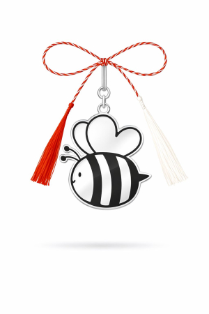 MARTISOARE - Dulceața Primăverii – Mărțișor din Argint