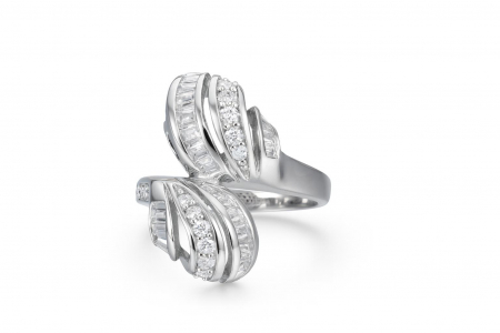 Inele argint cu pietre - ELEGANCE, Inel argint 925