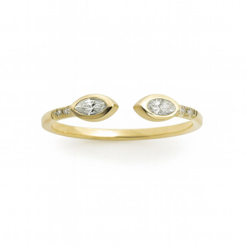 BIJUTERII DIN AUR - EYE TWIST, Inel Aur585