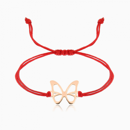 FINE, bratara AUR 14k, snur si decupaj [4]