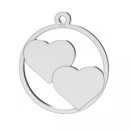 PANDANTIVE - GLOB INIMI , Pandantiv Argint 925