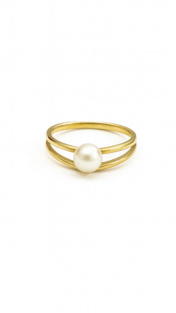 PEARL MOON, Inel Aur 585 [0]