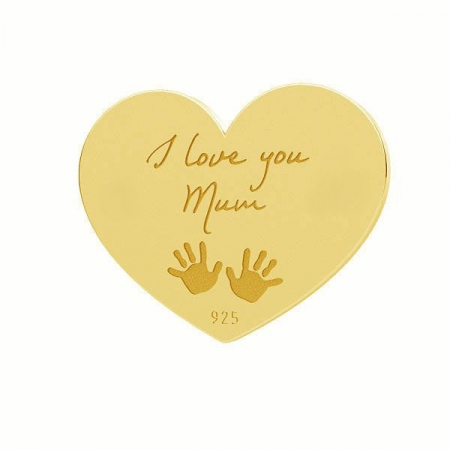 PANDANTIVE - I LOVE MUM, Pandantiv Argint 925