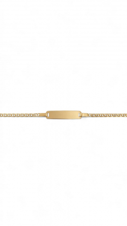 Bijuterii AUR pentru Copii - Bratara cu placuta, Aur585