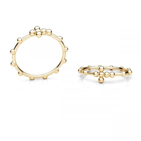 INELE ARGINT - MOLECULES, Inel Argint 925