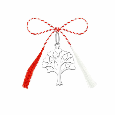 MARTISOARE - Familia Mea – Mărțișor din Argint