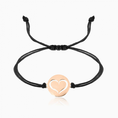 INSPIRIA, bratara AUR 14k, snur si banut decupat [4]