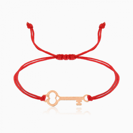 KEY, bratara AUR 14k, snur si decupaj [4]