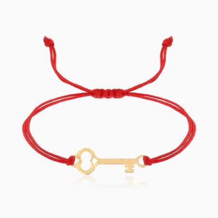 KEY, bratara AUR 14k, snur si decupaj [6]