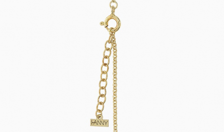 Bratara cu placuta 20 mm personalizata text, Argint 925 placat aur galben 24k [1]