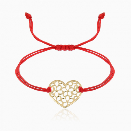 LACE, bratara AUR 14k, snur si decupaj [2]