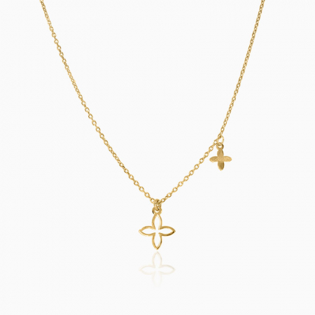 MIXED, Lantisor Argint 925,  mix cruciulite [0]