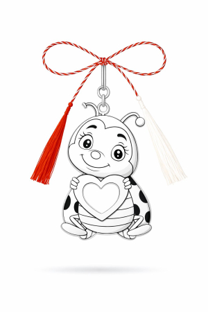 MARTISOARE - Bucurie de Primăvară – Mărțișor din Argint