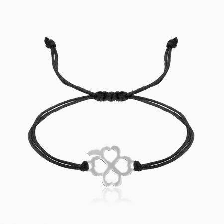 LUCK, bratara AUR  14k, snur si decupaj [2]
