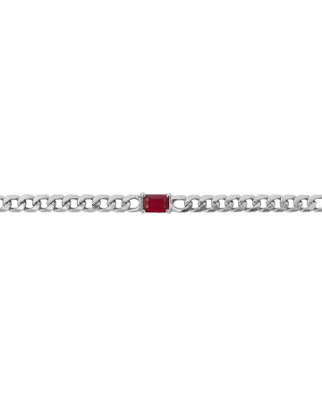 BRATARI ARGINT - RED FLAME, bratara Argint925