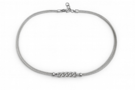 Lantisoare argint cu pietre semipretioase - COLIER Argint 925