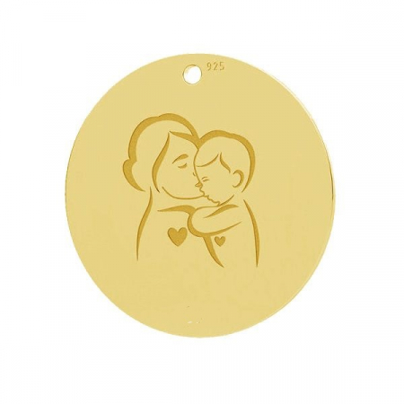 PANDANTIVE - MAMA SI COPILUL, Pandantiv Argint 925