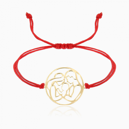 MATERNITY, bratara AUR 14k, snur si banut decupat [6]