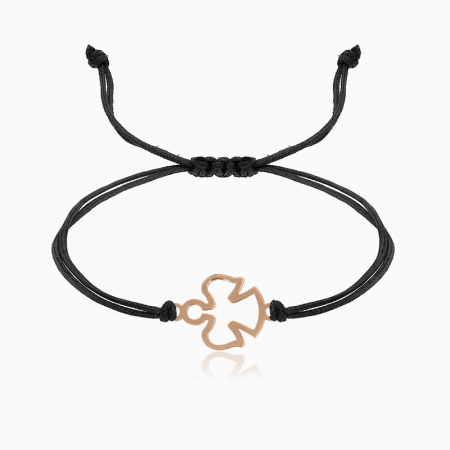 MELEK,  bratara AUR14k, snur decupaj [3]