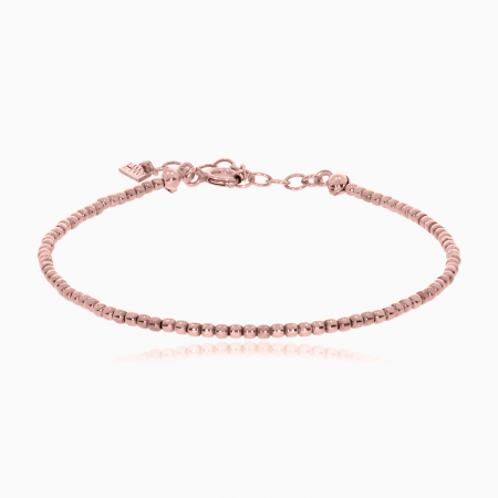 BRATARI ARGINT - MINI BUBBLES,  bratara cu sfere, Argint 925 placat aur galben 24k