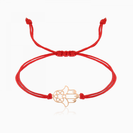 MIRA, bratara AUR 14k, snur si decupaj [5]