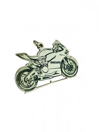 BIJUTERII BARBATI - MOTORCYCLE, Pandantiv Argint 925