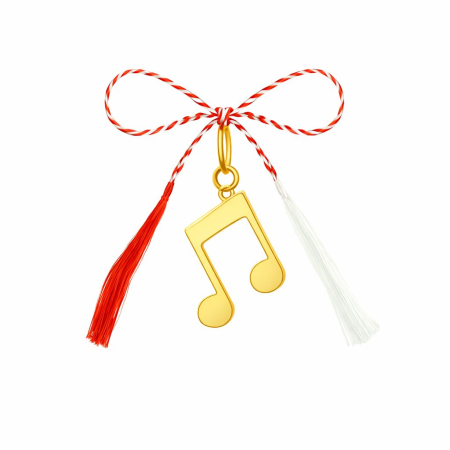 MARTISOARE - Sunet de Primăvară – Mărțișor din Argint