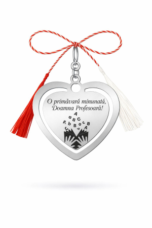 MARTISOARE - Respect și Recunoștință – Mărțișor din Argint