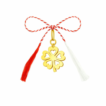 MARTISOARE - Noroc din Inimă – Mărțișor din Argint