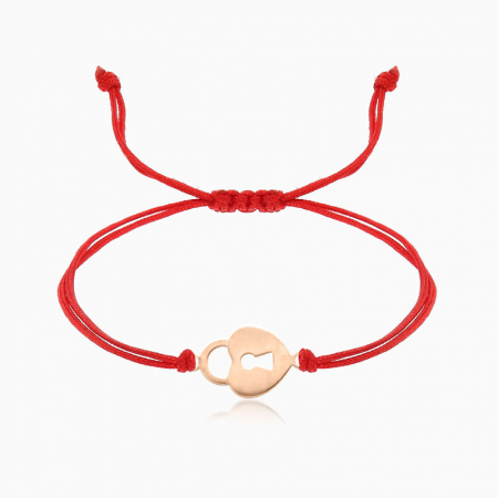 PANDORA, bratara AUR 14k, snur si decupaj [5]